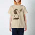 NiSchの「10+」 Smoking girl スタンダードTシャツ