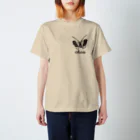 mizuamechanの蝶 Regular Fit T-Shirt