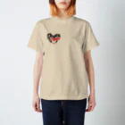 Blue Rose Holic.のlove T-shirt bk Regular Fit T-Shirt