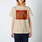 しぶき   やのサブカルくさい女 スタンダードTシャツ