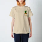 ekoeko ショップのI love パイナップル ワンポイントTシャツ Regular Fit T-Shirt