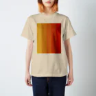 Go_Easy_With_ItのOrange gradation Regular Fit T-Shirt