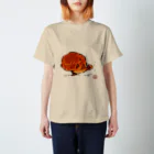 花日和 畳のびっちょん金魚 Regular Fit T-Shirt