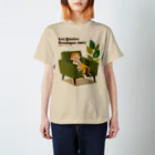 Quatre IllustrationのLQB1967_10_退屈 Regular Fit T-Shirt