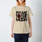 月が輝くこんな夜にのFLY ME TO THE MOON スタンダードTシャツ