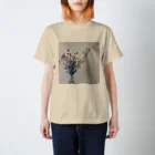 NAOTO117のFlower ら・い・ふ Regular Fit T-Shirt