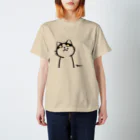 サカドの牛柄猫 スタンダードTシャツ