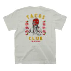 Funny Pop StoreのTACOS CLUB Regular Fit T-Shirtの裏面