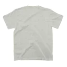 Líneas de aska “Askaの紙上絵”のCon el paiche(ピラルクとチンチラ) Regular Fit T-Shirtの裏面