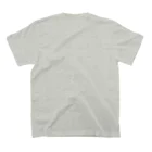 北海道のいきもののゆるゆるアザラシ＜ひらめき＞ Regular Fit T-Shirtの裏面