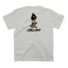 Lumiere du soleilのchill camp dog スタンダードTシャツの裏面