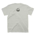 kazeou（風王）の青海波と富士と千鳥(オフブラック) Regular Fit T-Shirtの裏面