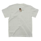 TJ558galleryのWanだHoo ビーグル Tシャツ Regular Fit T-Shirtの裏面