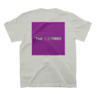 銭湯Lover(せんとうらばー)のThe入浴Times(ザニュウヨクタイムズ)　プリントTシャツ Regular Fit T-Shirtの裏面