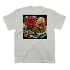 M's Craftの辰年アート Regular Fit T-Shirtの裏面