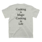 てんてこてんのCooking is Magic Cooking is Life #BL スタンダードTシャツの裏面