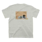 Delighted SheepのSHEPHERD'S DONUT Tshirt スタンダードTシャツの裏面