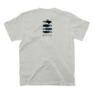 ななめやのwhalebone スタンダードTシャツの裏面