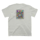 HANAMARUのBINGO スタンダードTシャツの裏面