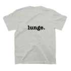 workout,chillout.のwo,co. lunge Regular Fit T-Shirtの裏面