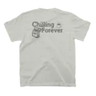 まにまにのChill OUT スタンダードTシャツの裏面