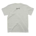 みとう。のさかなTシャツ黒 Regular Fit T-Shirtの裏面