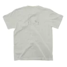 山の門の納豆パック（黒枠） Regular Fit T-Shirtの裏面