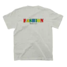 カミカゼウェアの『FASHION』 スタンダードTシャツの裏面