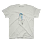 ハネギ　リツコのしろめ女子#０４ スタンダードTシャツ