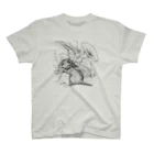 Mika ＠hammytouchの70T_ ヒルガオ（ハタネズミ）  Regular Fit T-Shirt