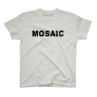 ヘンテコラボのMOSAIC＿＿黒 スタンダードTシャツ