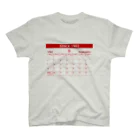 moimoi365／誕生日カレンダーアイテム専門店の1962年9月生まれ(昭和37年)　生年月カレンダー 還暦祝い Regular Fit T-Shirt