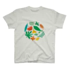 おばけ植物園の葉っぱのおばけたち スタンダードTシャツ