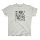 宇宙秋のwindmill -風車-（淡色ボディ用） スタンダードTシャツ