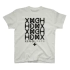 XENOGRAPHのXENOGRAPH ver.01 / white スタンダードTシャツ