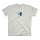 ツバメ堂の青い鳥 スタンダードTシャツ