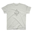 BBdesignのイーサリアム　ETH３ スタンダードTシャツ