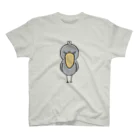 DECORのハシビロコウさん　まっすぐな眼差しver. スタンダードTシャツ