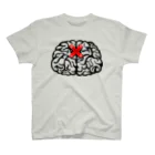 Jackpool の❤天才たちの脳みそ🧠 スタンダードTシャツ