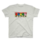 ボドゲ＆特撮バー オフラインのオフラインロゴ（背景有） Regular Fit T-Shirt
