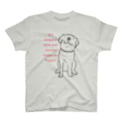 Dog Drawer Drawn by Dogのラブラドールレトリーバー Regular Fit T-Shirt