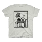 kouji-komatsuのオールドな蓄音機と電話機-m スタンダードTシャツ