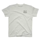 PygmyCat　suzuri店の癒してあげ隊（モノクローム） Regular Fit T-Shirt