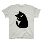 ポイズン抹茶の黒猫 Regular Fit T-Shirt