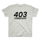 エクスペクト合同会社の403：Forbidden スタンダードTシャツ