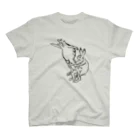 HOUSOの鳥獣戯画現代版　組体操 Regular Fit T-Shirt