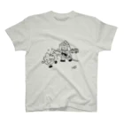 イラストレーター森さやかの消防士さんとほのおくん Regular Fit T-Shirt