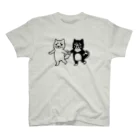 ヒヨッコ堂のるんたったWしばわん スタンダードTシャツ