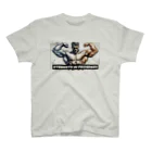 BULKUP MONSTERのマッチョ専用Tシャツ「Strength in Progress（進化する力）」 Regular Fit T-Shirt