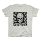 かるるんショップの骸骨紳士シリーズ　微笑 Regular Fit T-Shirt